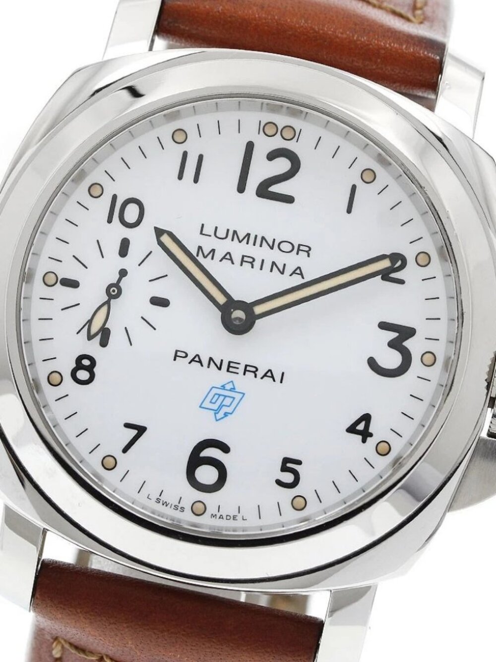 PANERAI Luminor Marina Logo Acciaio PAM00660 Hand Winding Men's Watch_945486